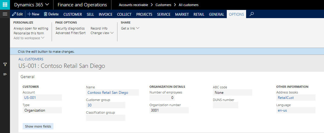 personalization Dynamics 365