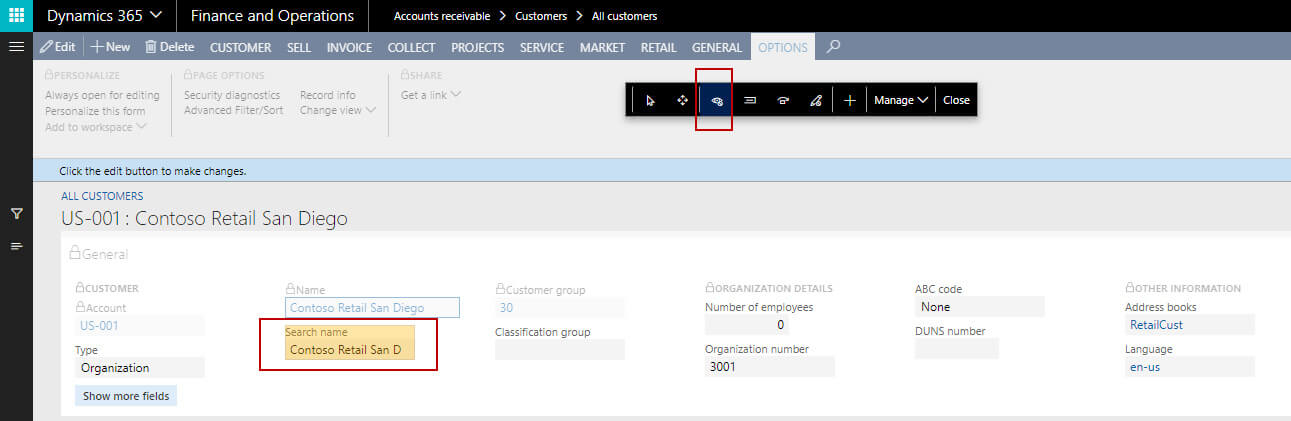 personalization Dynamics 365